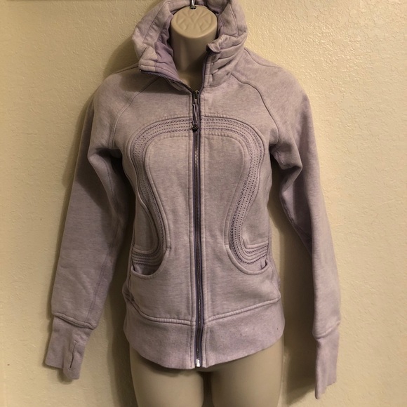 Rare Lululemon pale lavender cuddle up jacket - Picture 2 of 7